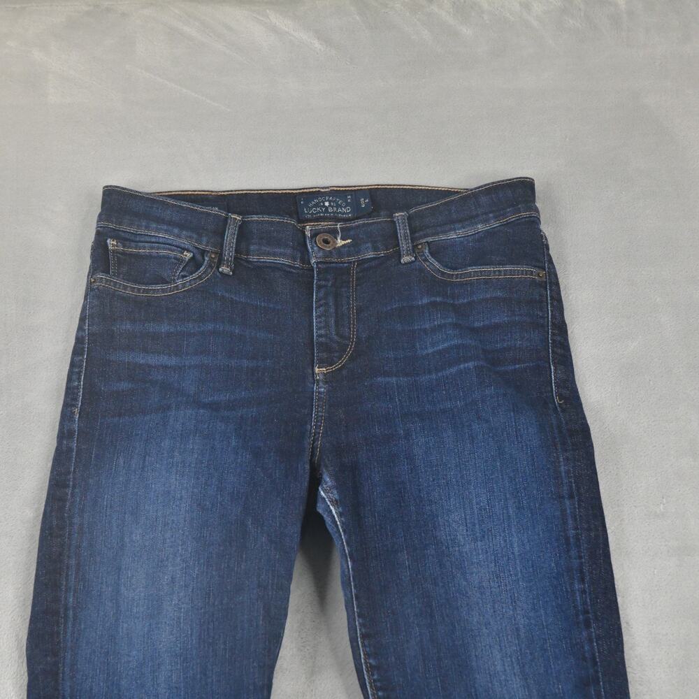 Lucky Brand Brooke Legging Jeans Womens 6/28 (28x28.5) Blue Denim - Picture 2 of 10
